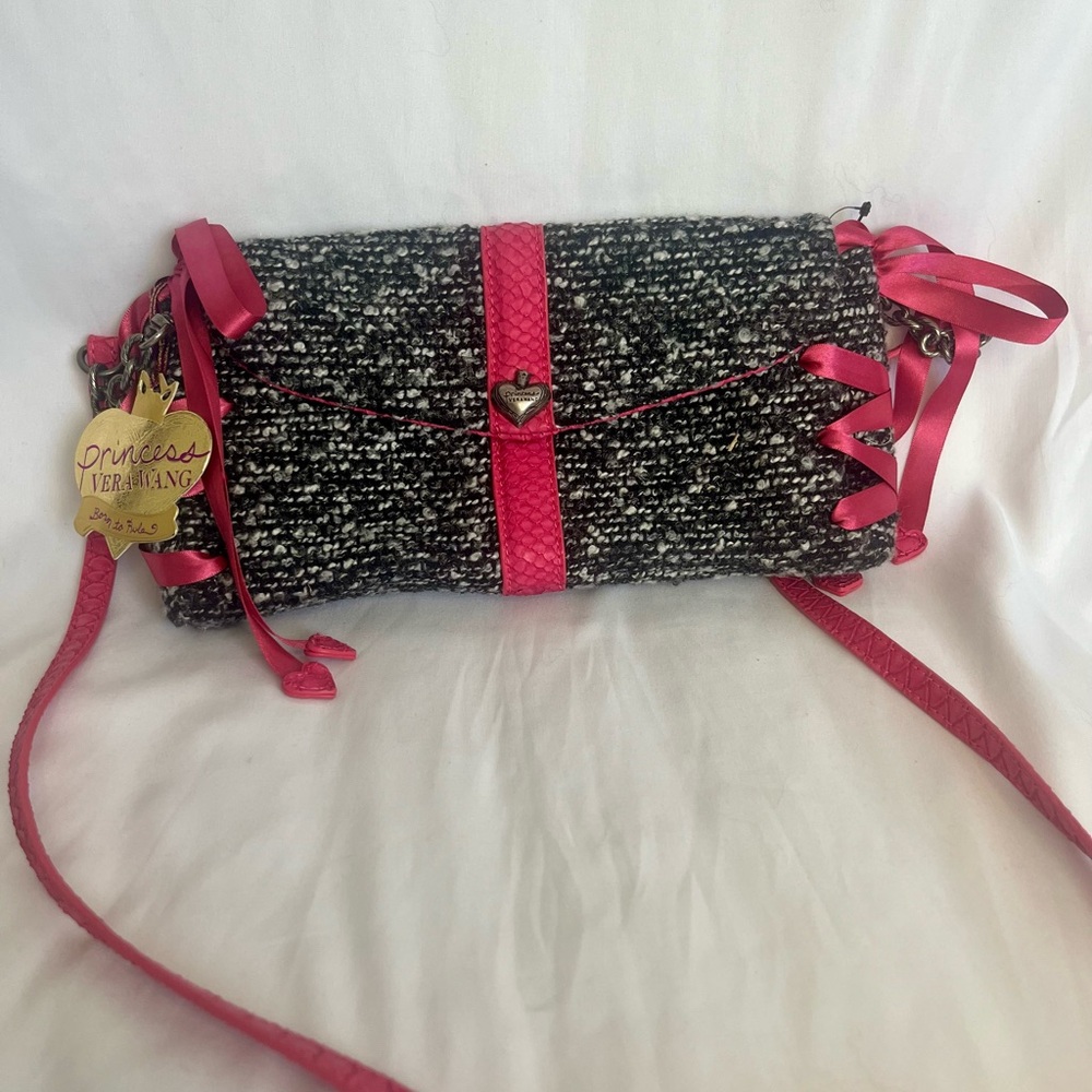 Princess Vera Wang Pink and Black Women's Bag